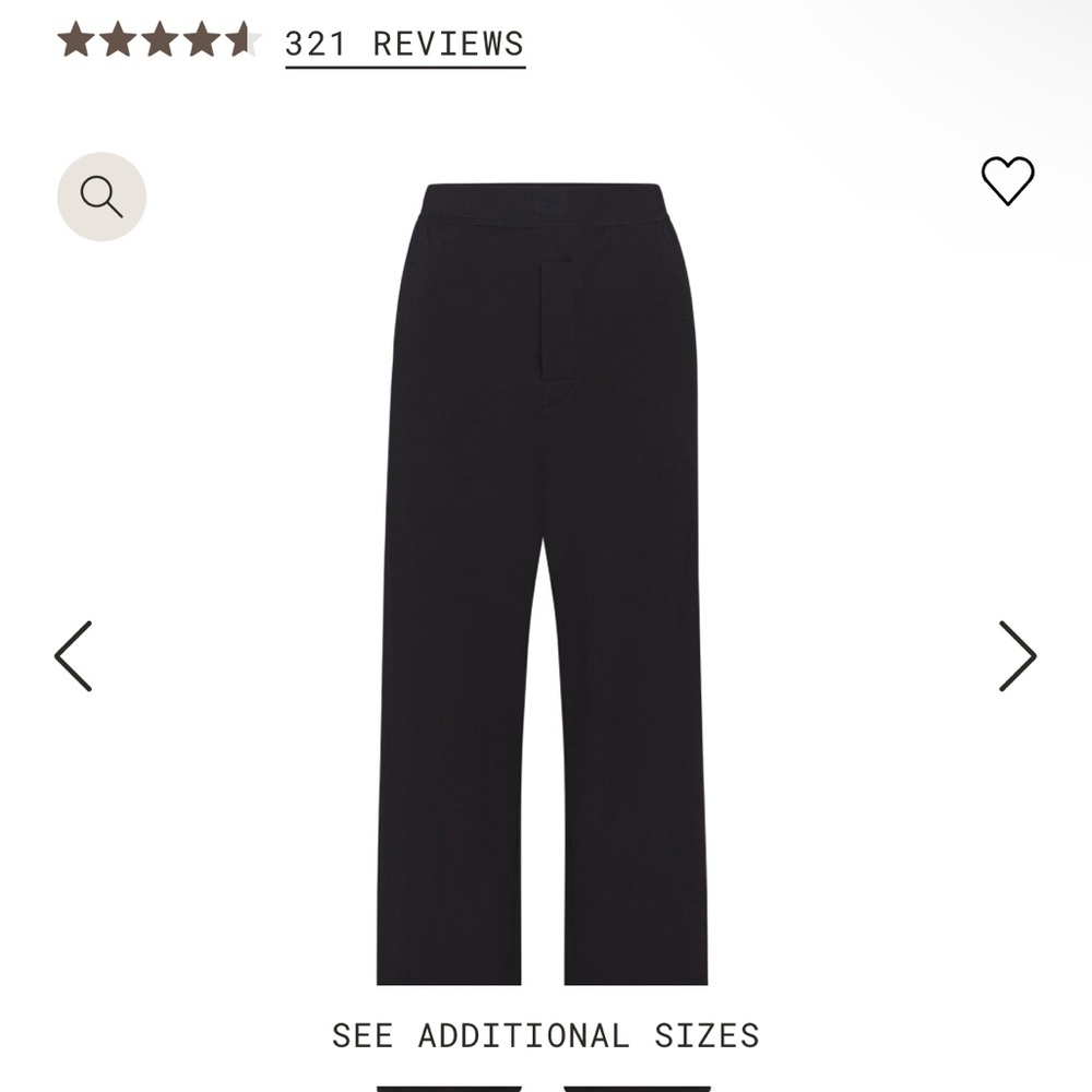 SKIMS BOYFRIEND LOOSE PANTS